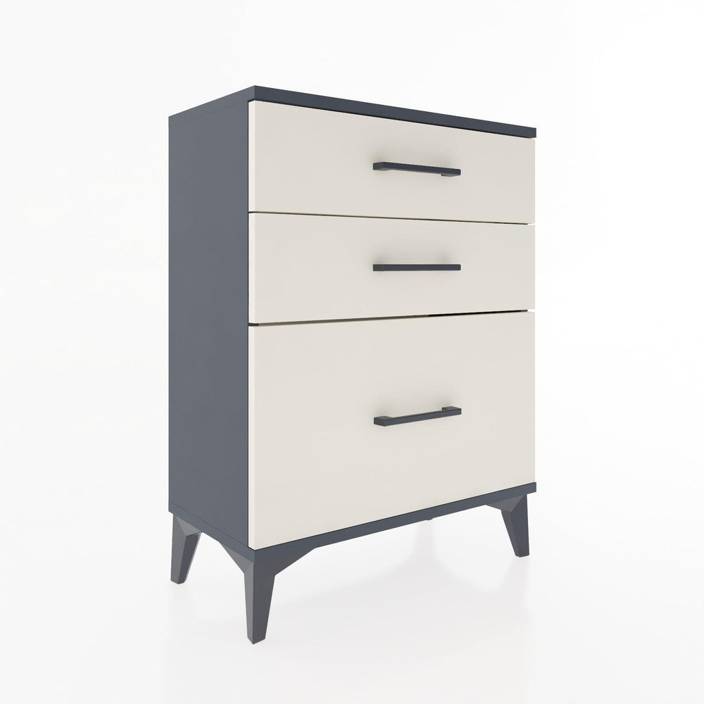 Woodntry Modular Nightstand Anthracite 60x30x68 cm Drawer C5-2