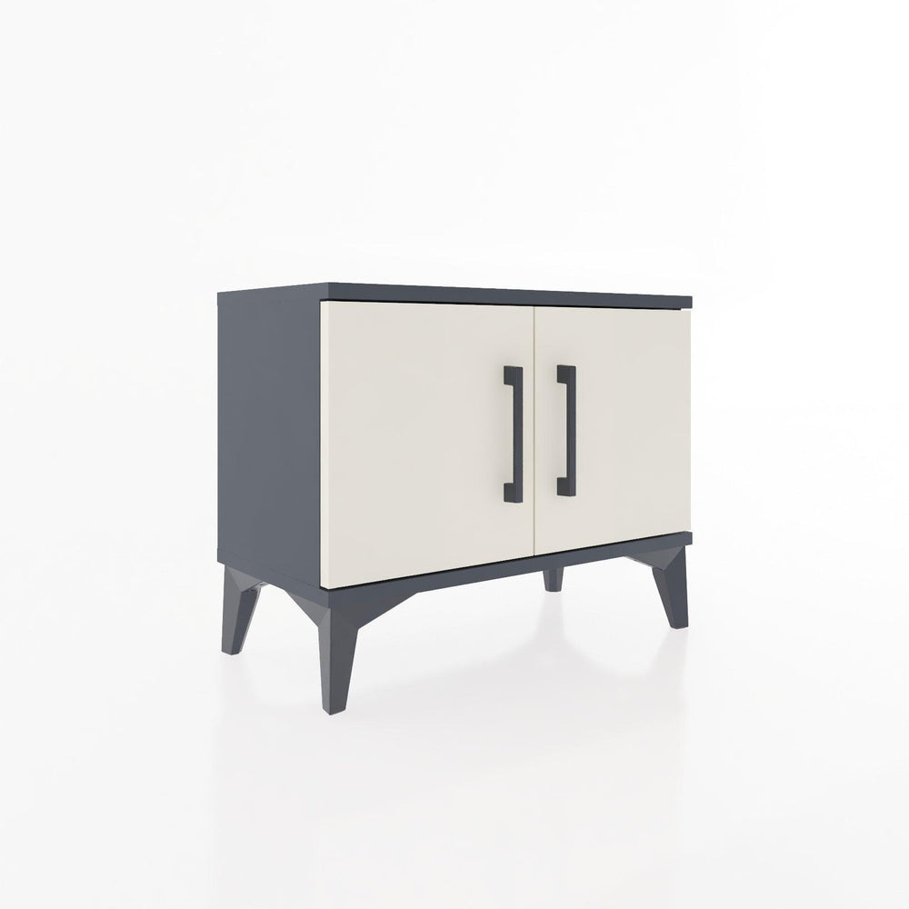 Woodntry Modular Nightstand Anthracite 60x30x36 cm with Lid K5-2