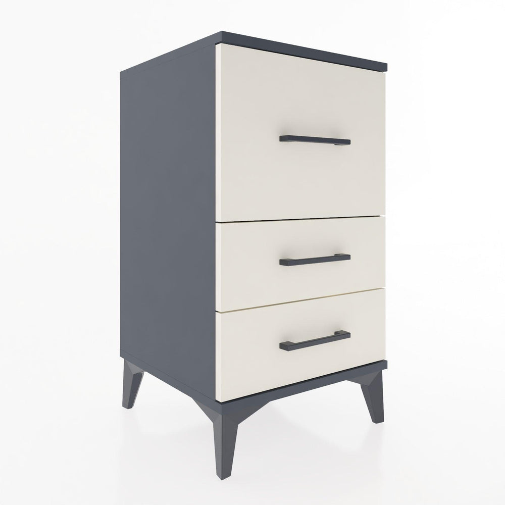 Woodntry Modular Nightstand Anthracite 44x44x68 cm Drawer C5-2