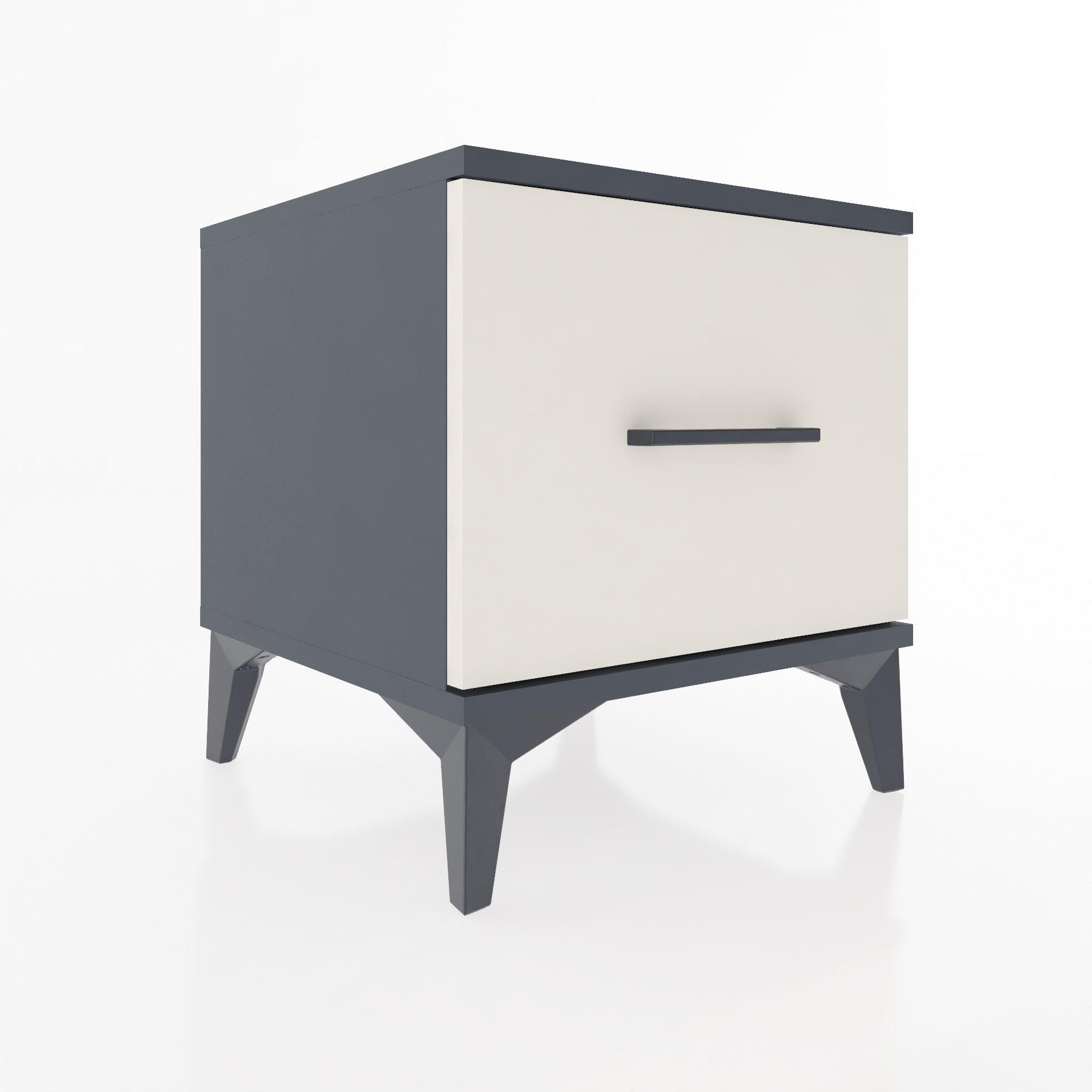 Woodntry Modular Nightstand Anthracite 44x44x36 cm Drawer C5-2