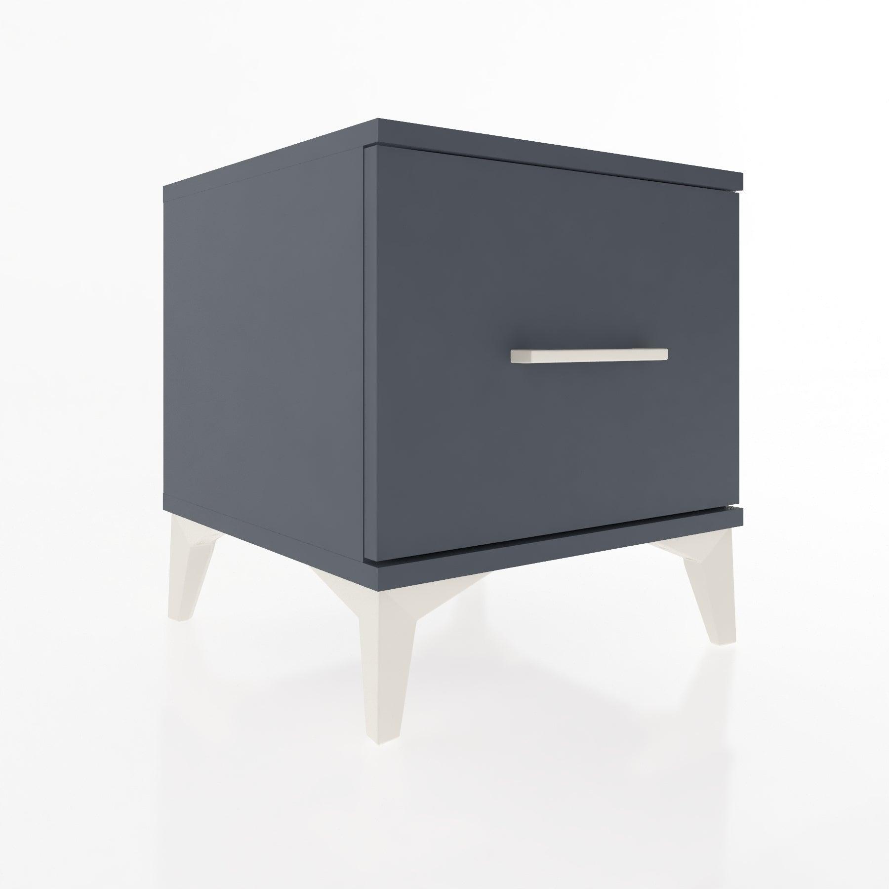 Woodntry Modular Nightstand Anthracite 44x44x36 cm Drawer C5-2