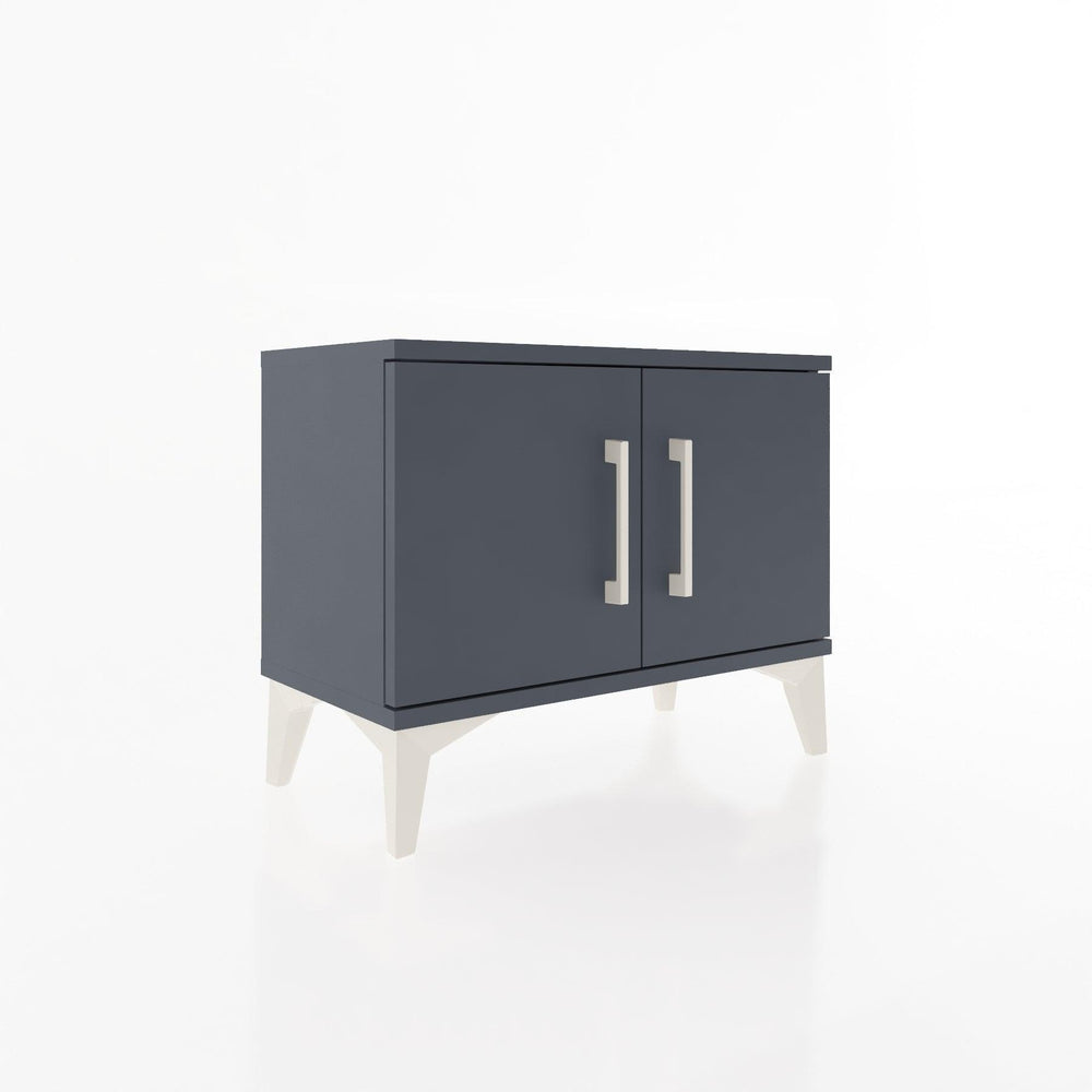 Woodntry Modular Nightstand Anthracite 60x30x36 cm with Lid K5-2