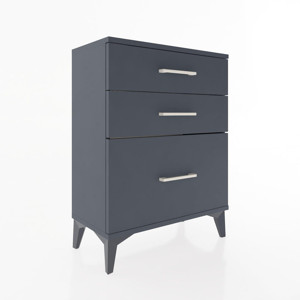 Woodntry Modular Nightstand Anthracite 60x30x68 cm Drawer C5-2