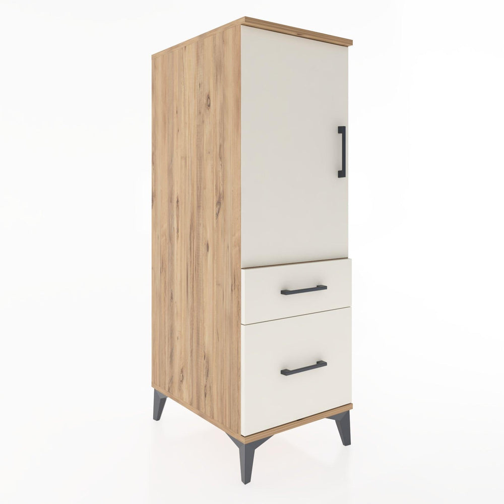 Woodntry Modular Cabinet Pine 44x59x122 cm with Doors and Drawers KC5-3