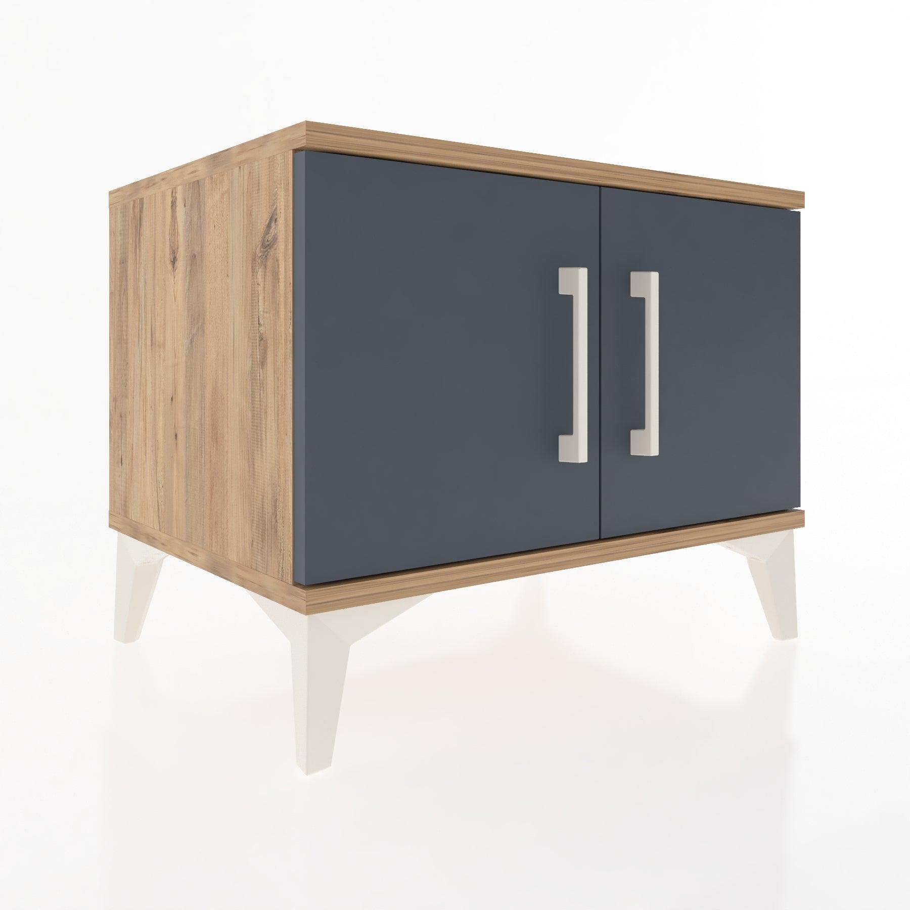 Woodntry Modular Nightstand Pine 60x44x68 cm With Cover K5-3
