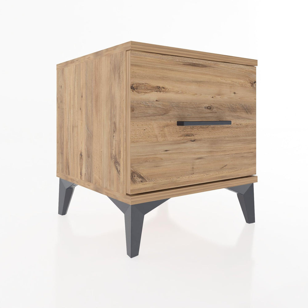 Woodntry Modular Nightstand Pine 44x44x36 cm Drawer C5-3