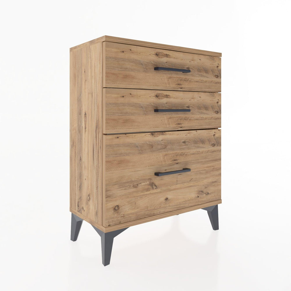 Woodntry Modular Nightstand Pine 60x30x68 cm Drawer C5-3