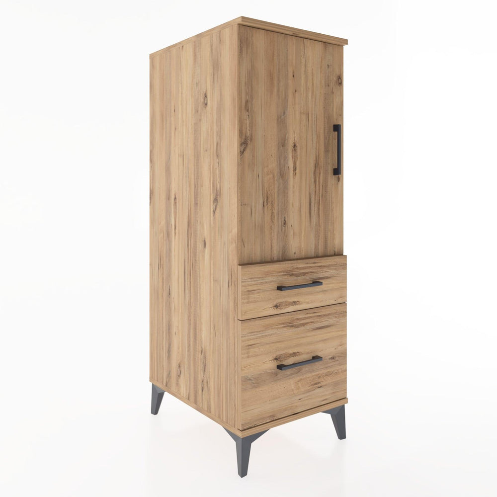 Woodntry Modular Cabinet Pine 44x59x122 cm with Doors and Drawers KC5-3