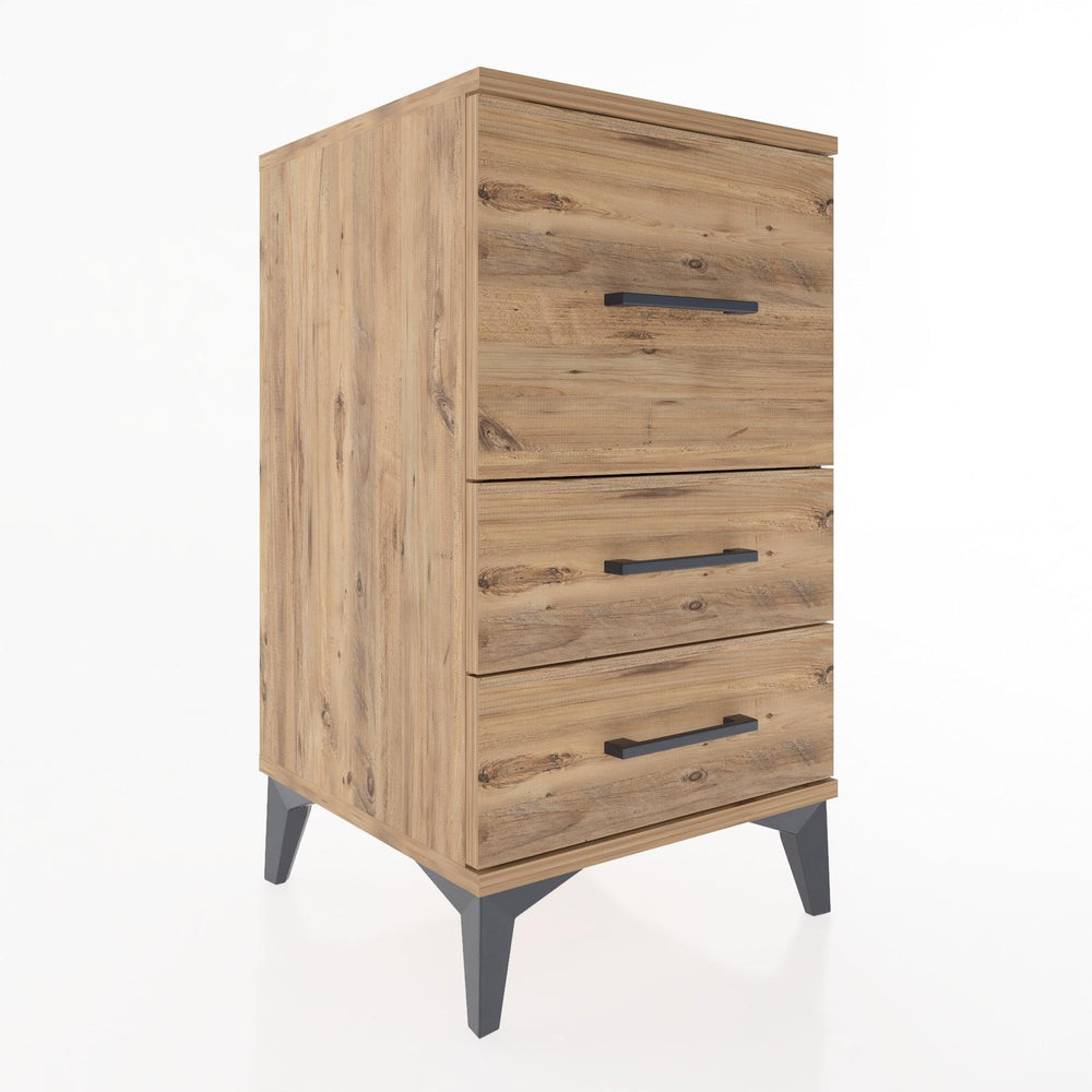 Woodntry Modular Nightstand Pine 44x44x68 cm Drawer C5-3