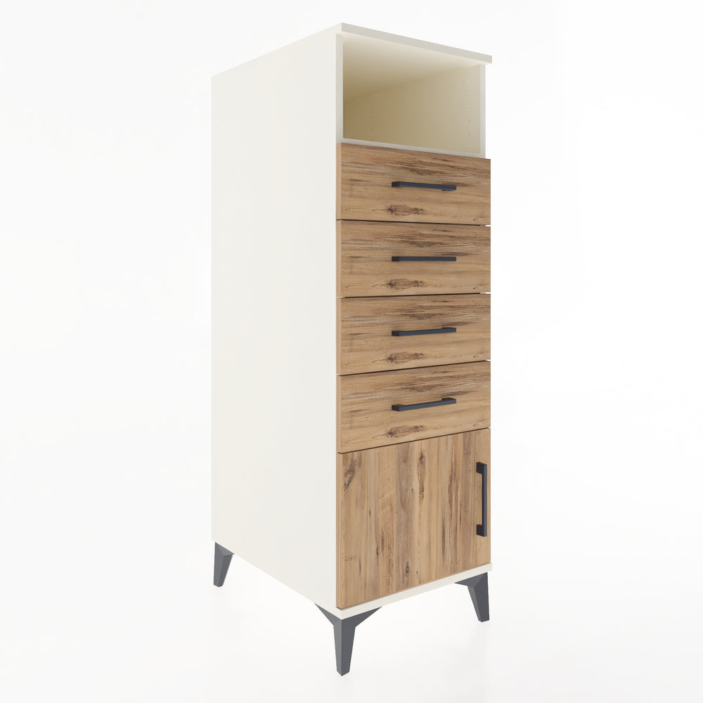 Woodntry Modular Cabinet Moonstone 44x59x122 cm Functional F56-1