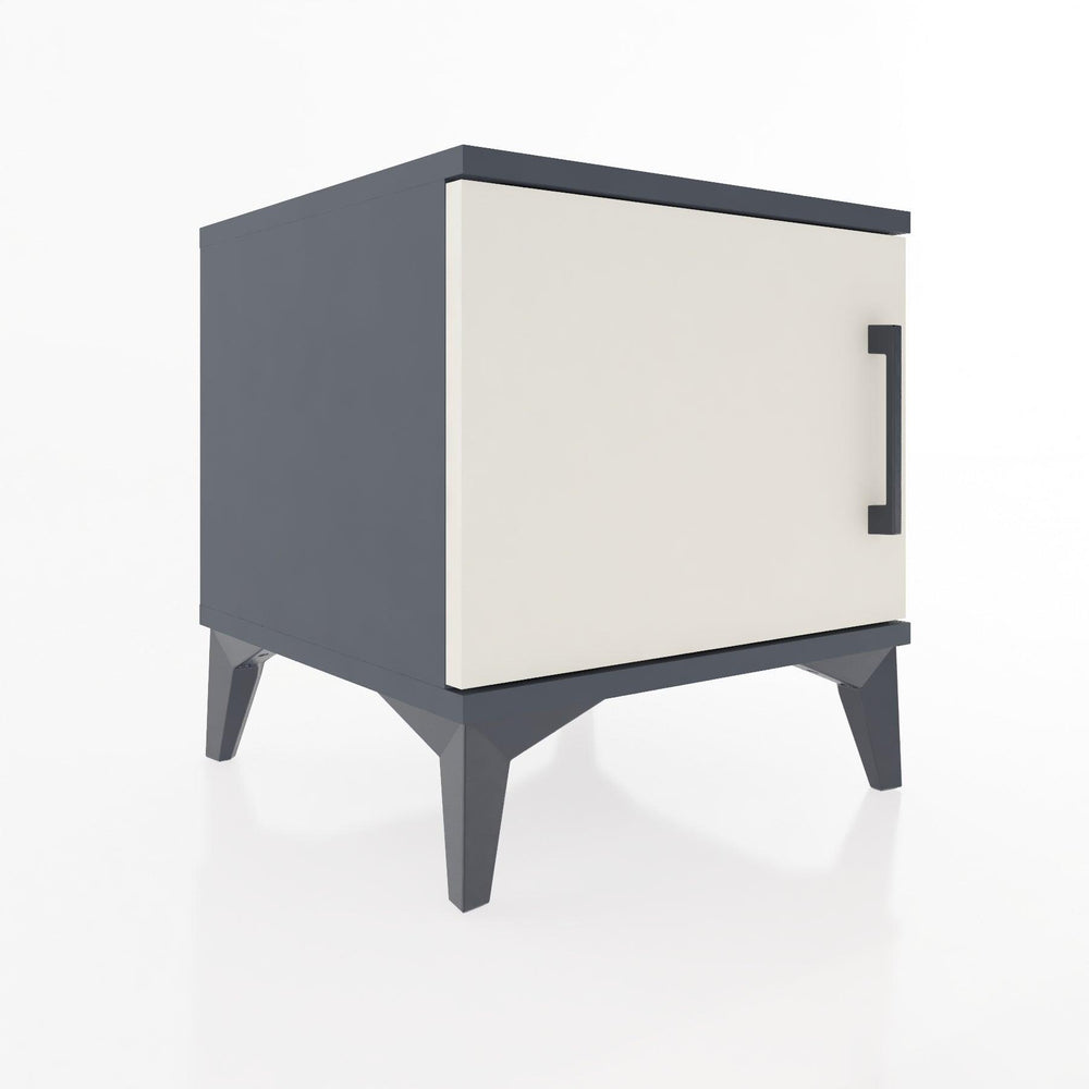 Woodntry Modular Nightstand Anthracite 44x44x36 cm Lidded K6-2