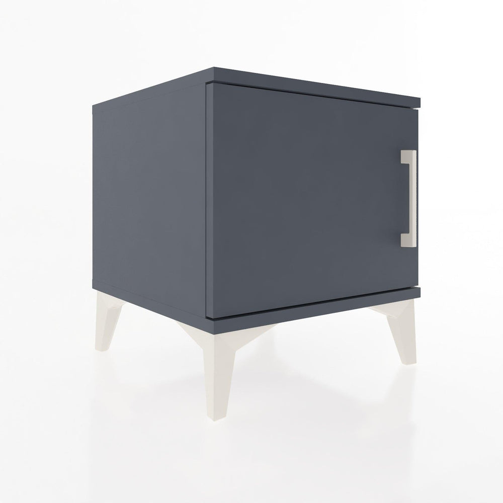 Woodntry Modular Nightstand Anthracite 44x44x36 cm Lidded K6-2