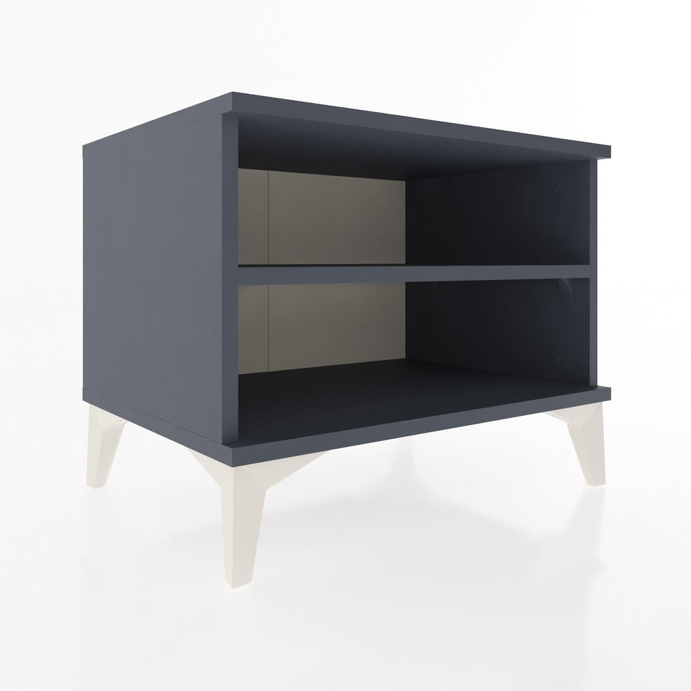 Woodntry Modüler Komodin Antrasit 60x44x68 cm Raflı R6-2