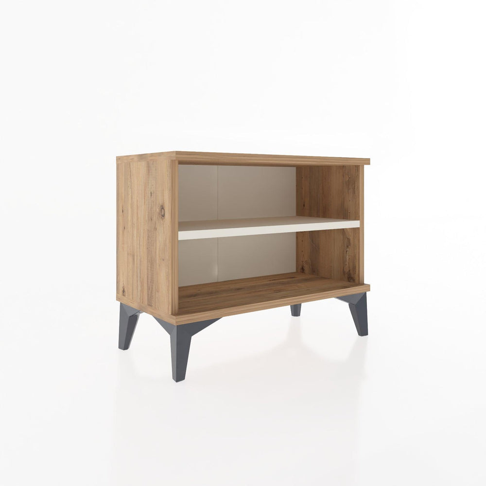 Woodntry Modular Nightstand Pine 60x30x36 cm with Shelf R6-3