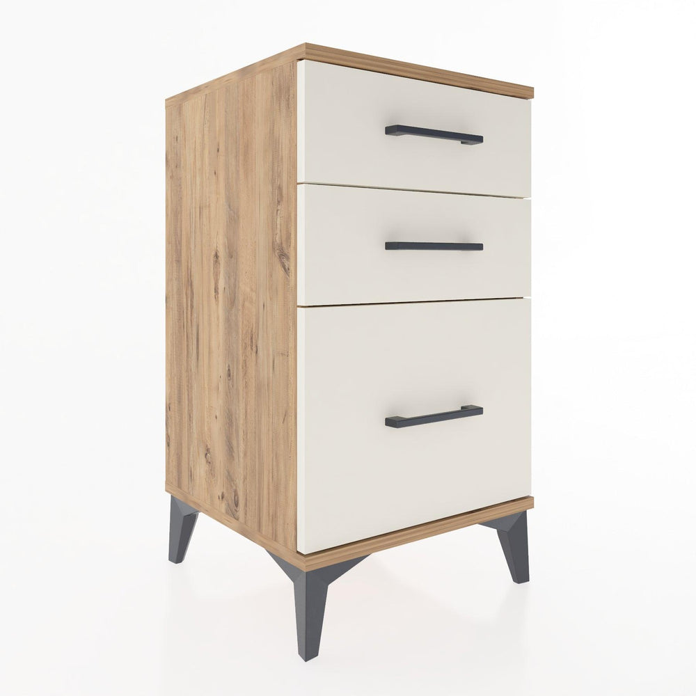 Woodntry Modular Nightstand Pine 44x44x68 cm Drawer C6-3