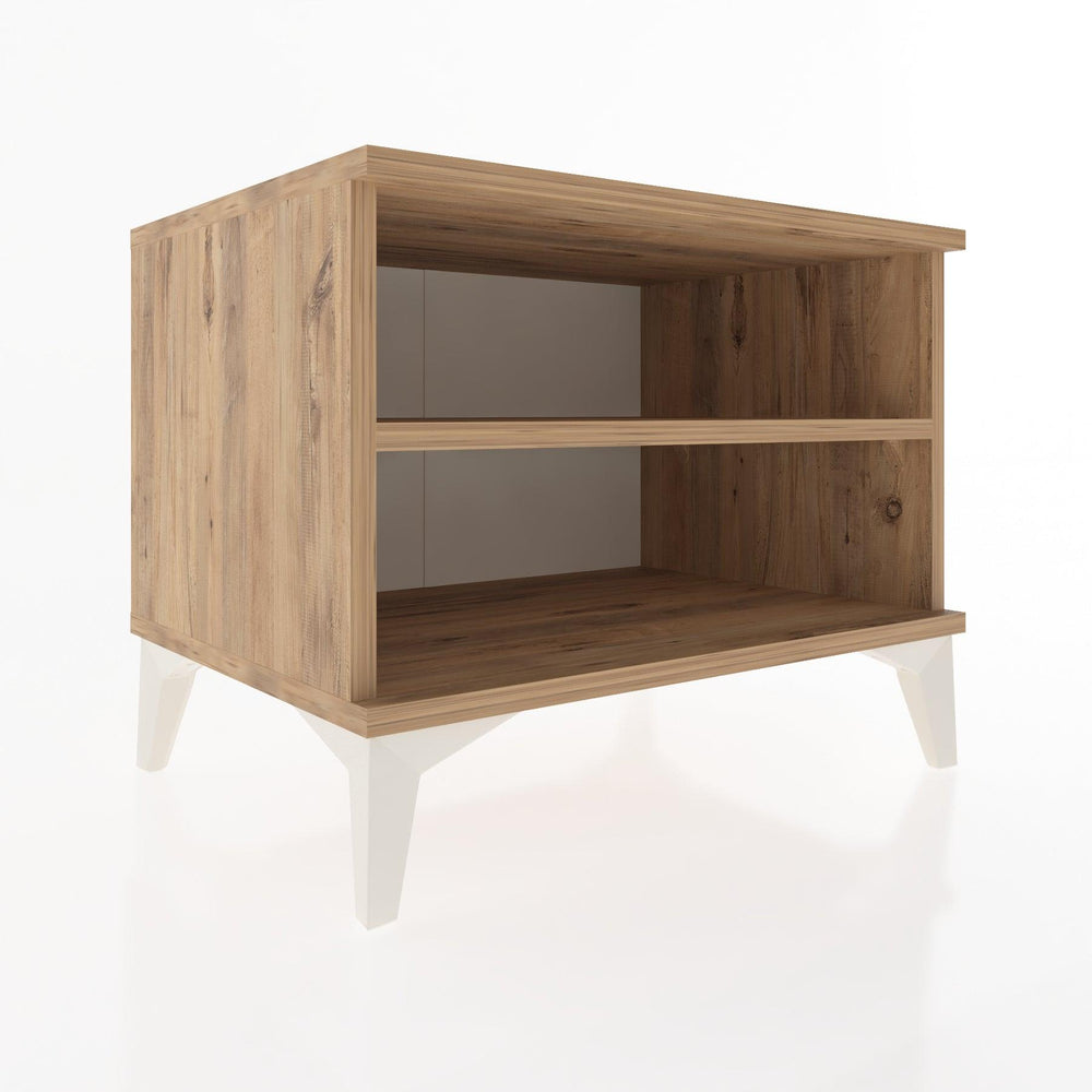 Woodntry Modular Nightstand Pine 60x44x68 cm with Shelf R6-3