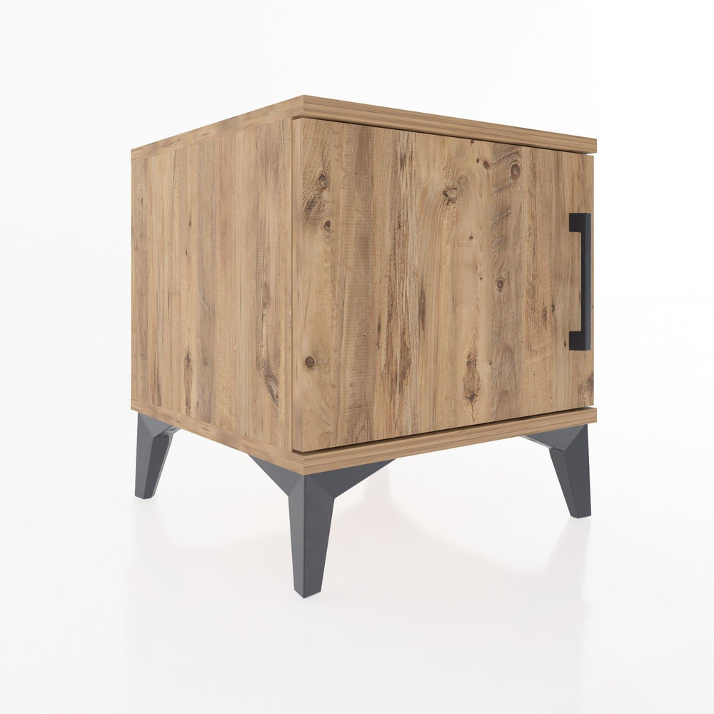 Woodntry Modüler Komodin Çam 44x44x36 cm Kapaklı K6-3