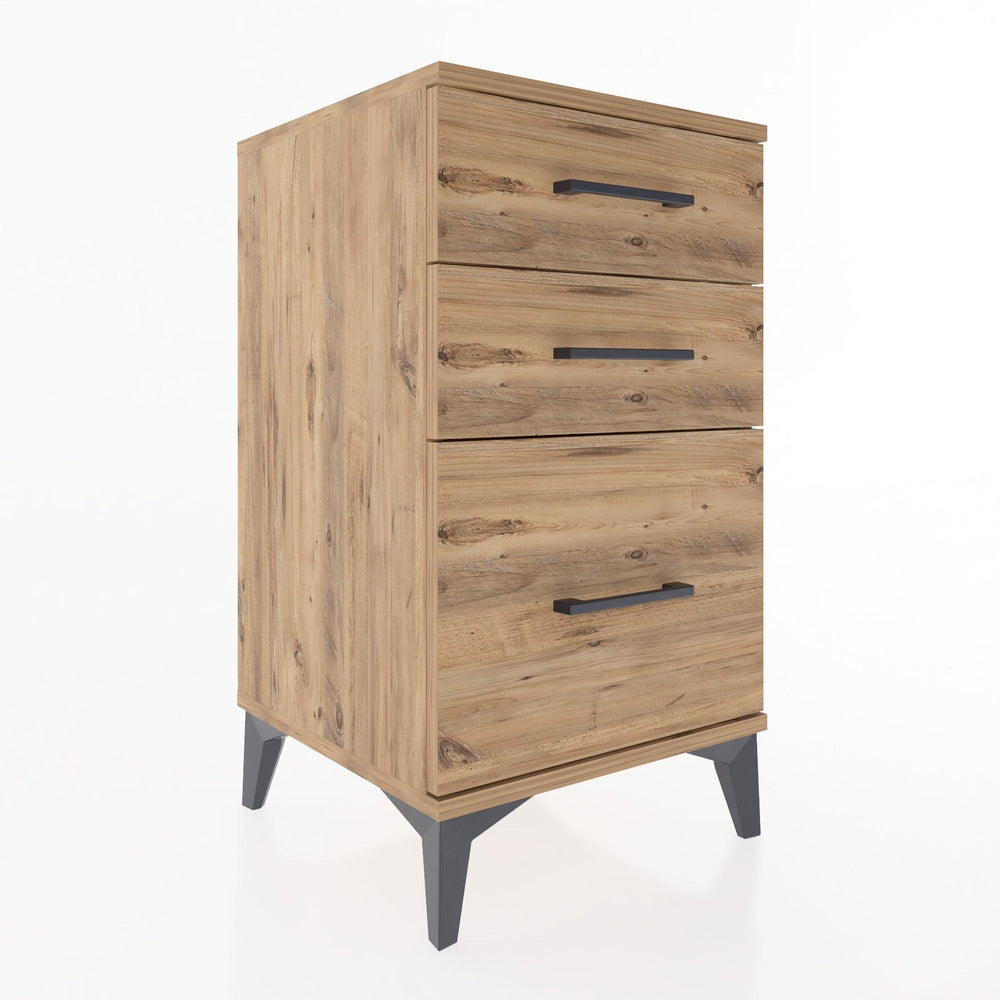 Woodntry Modular Nightstand Pine 44x44x68 cm Drawer C6-3
