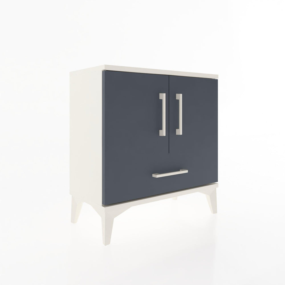Woodntry Modular Nightstand Moonstone 60x30x52 cm with Cover and Drawer KC7-1