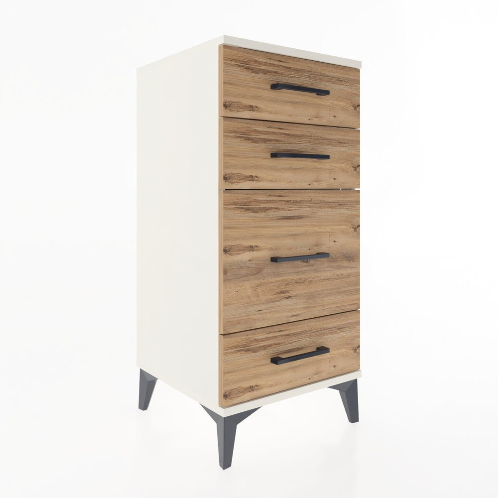 Woodntry Modular Nightstand Moonstone 44x44x84 cm Drawer C7-1