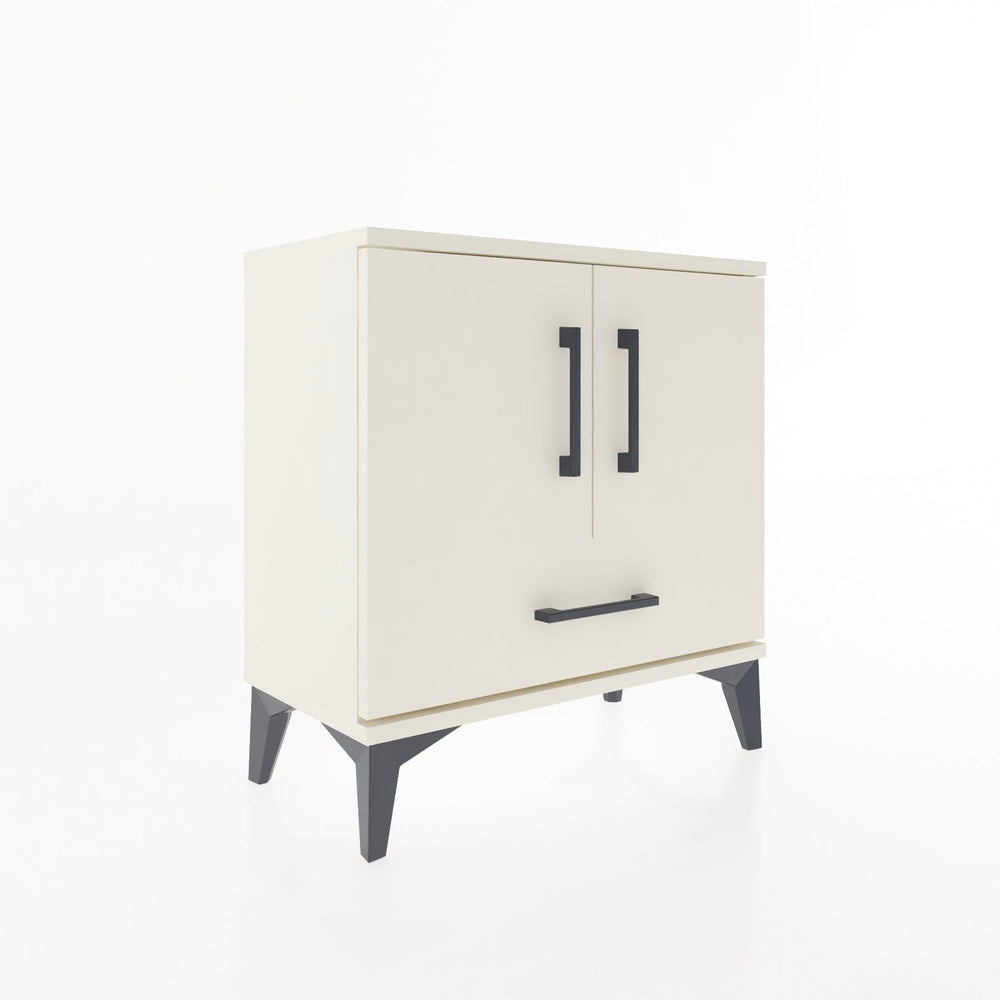 Woodntry Modular Nightstand Moonstone 60x30x52 cm with Cover and Drawer KC7-1