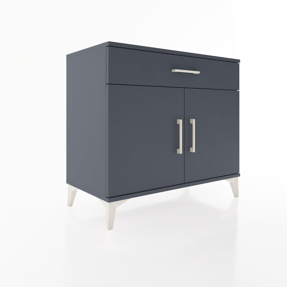 Woodntry Modular Dresser Anthracite 88x44x68 cm with Cover and Drawer KC7-2