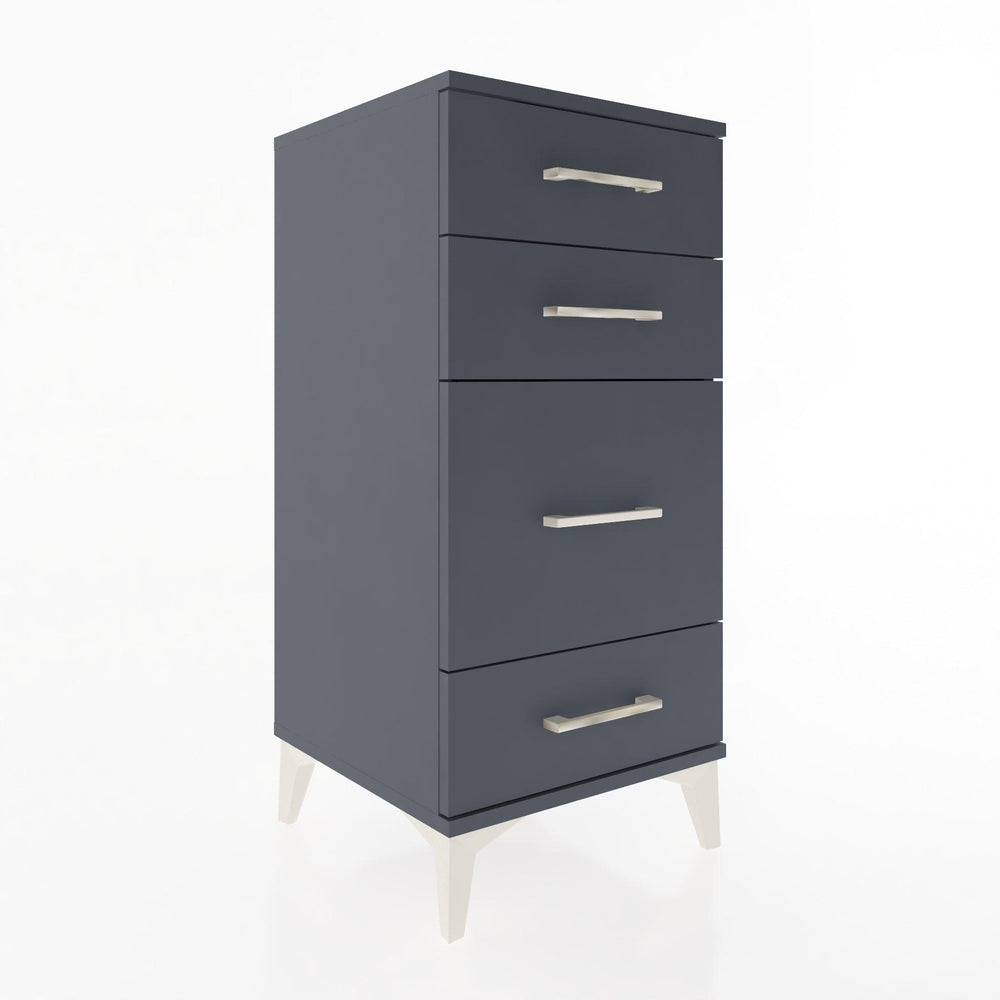 Woodntry Modular Nightstand Anthracite 44x44x84 cm Drawer C7-2
