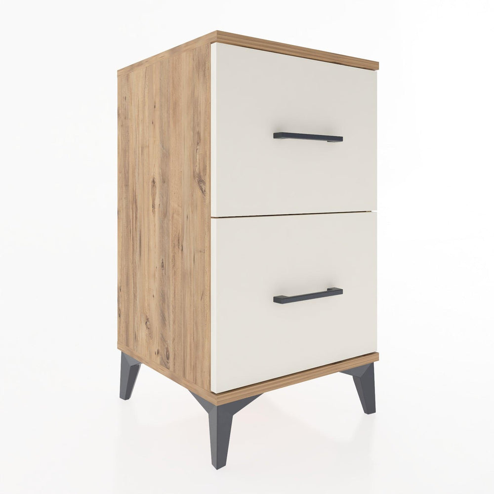 Woodntry Modüler Komodin Çam 44x44x68 cm Çekmeceli C7-3