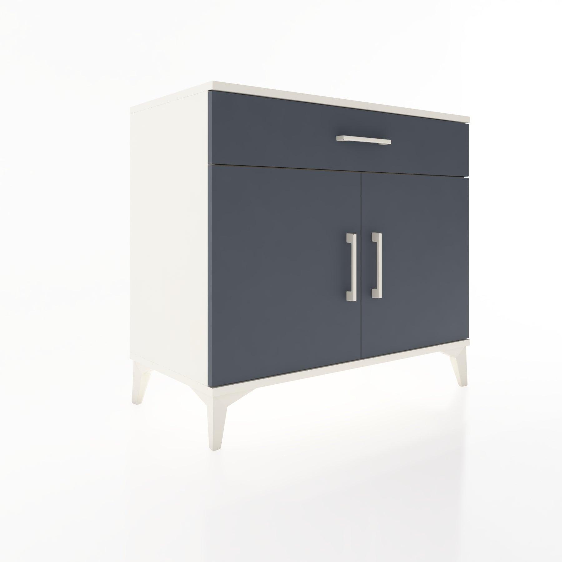 Woodntry Modüler Şifonyer Aytaşı 88x44x68 cm Kapaklı ve Çekmeceli KC8-1
