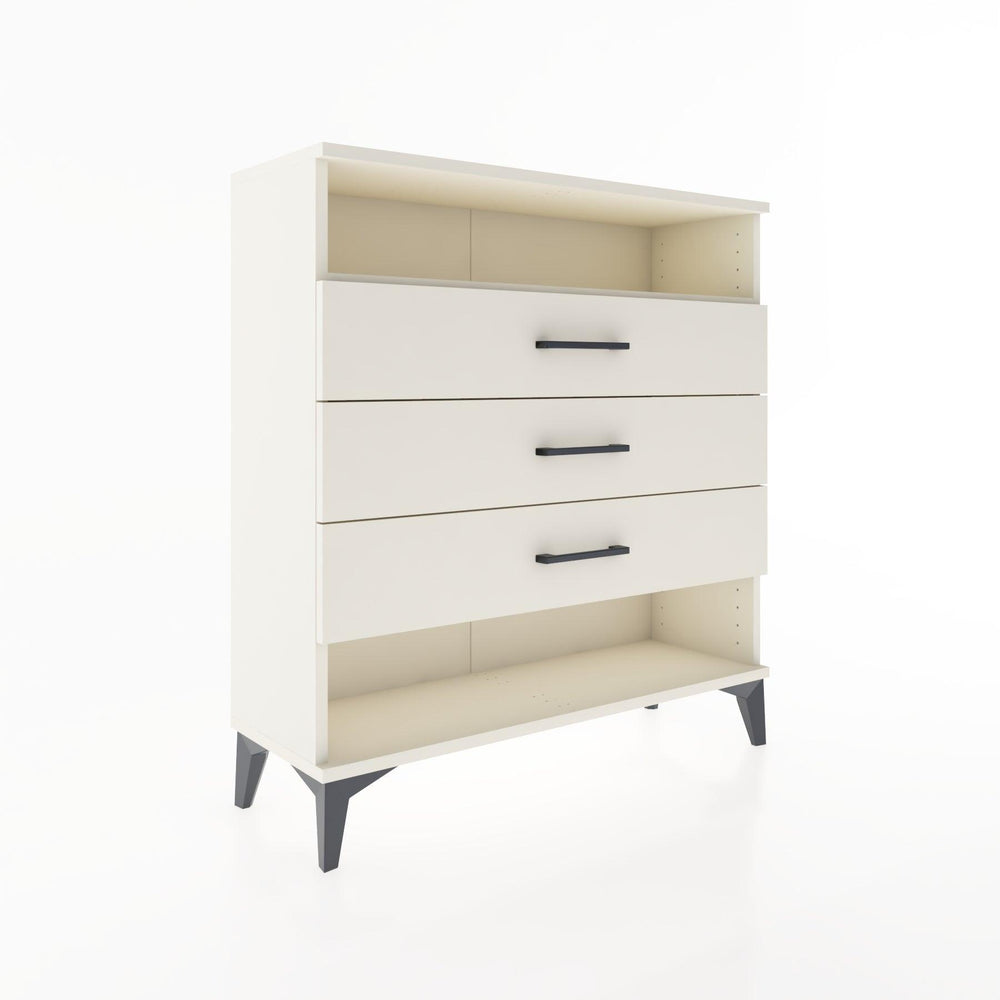 Woodntry Modüler Şifonyer Aytaşı 88x30x84 cm Çekmeceli ve Raflı CR8-1