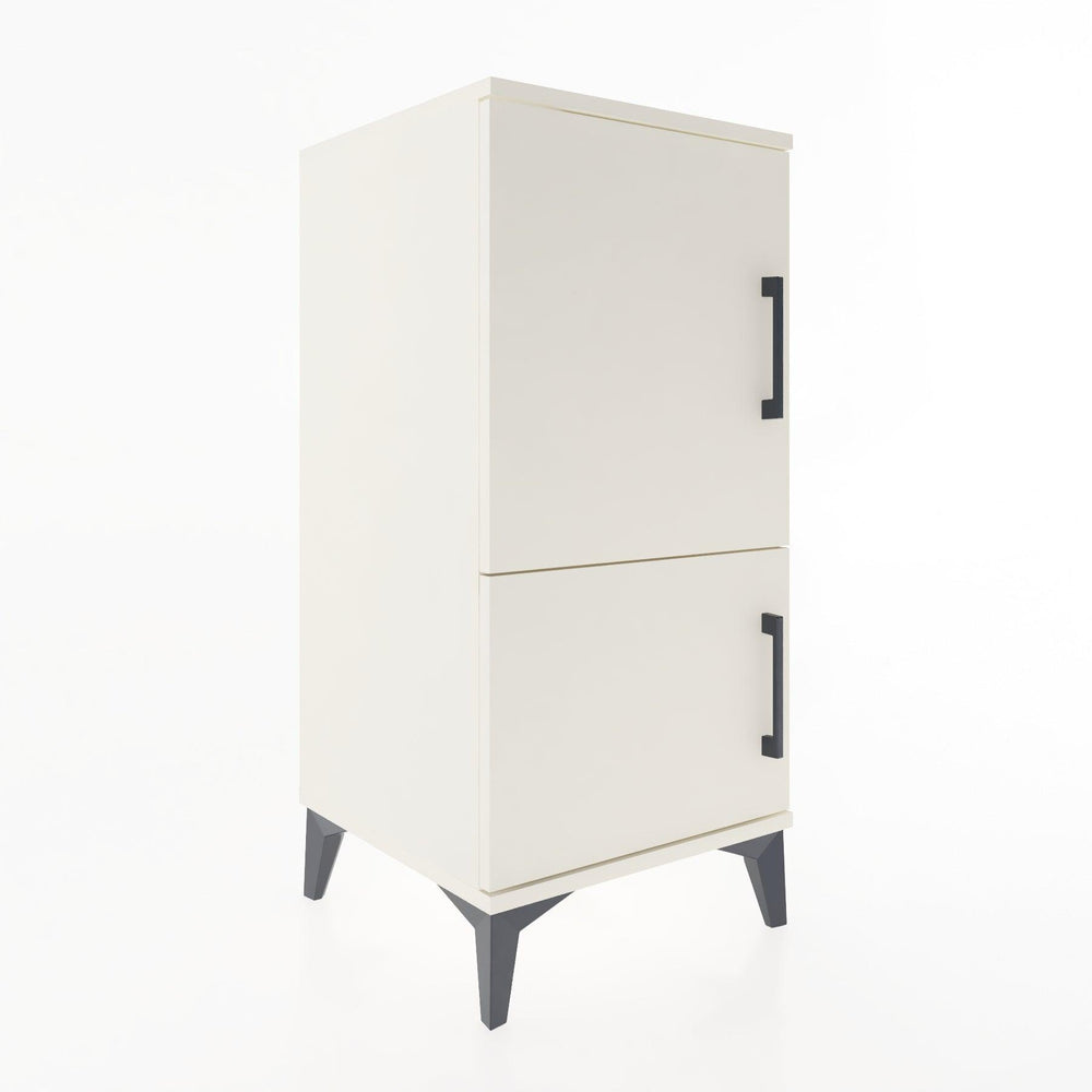 Woodntry Modular Nightstand Moonstone 44x44x84 cm With Lid K30-1