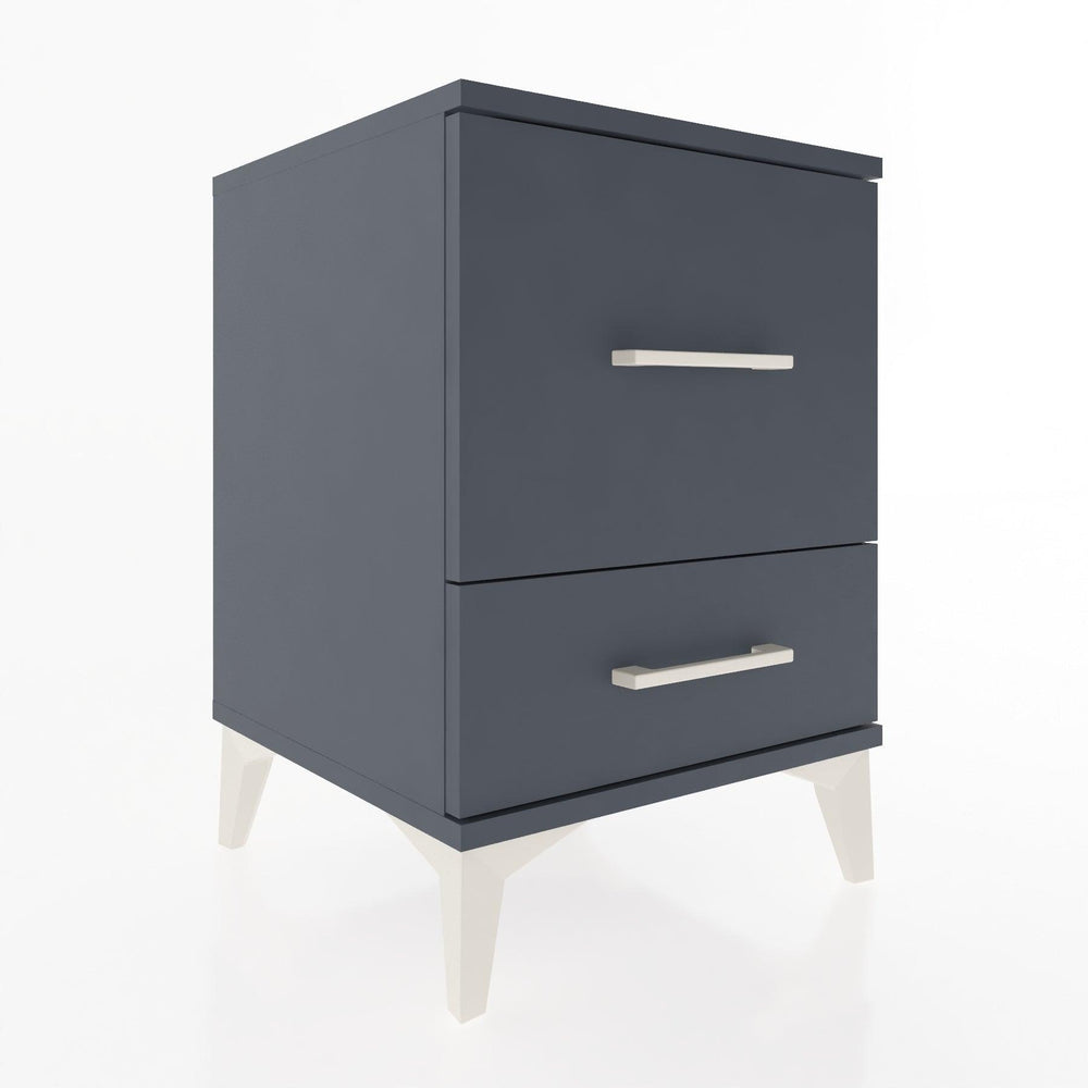 Woodntry Modular Nightstand Anthracite 44x44x52 cm Drawer C8-2