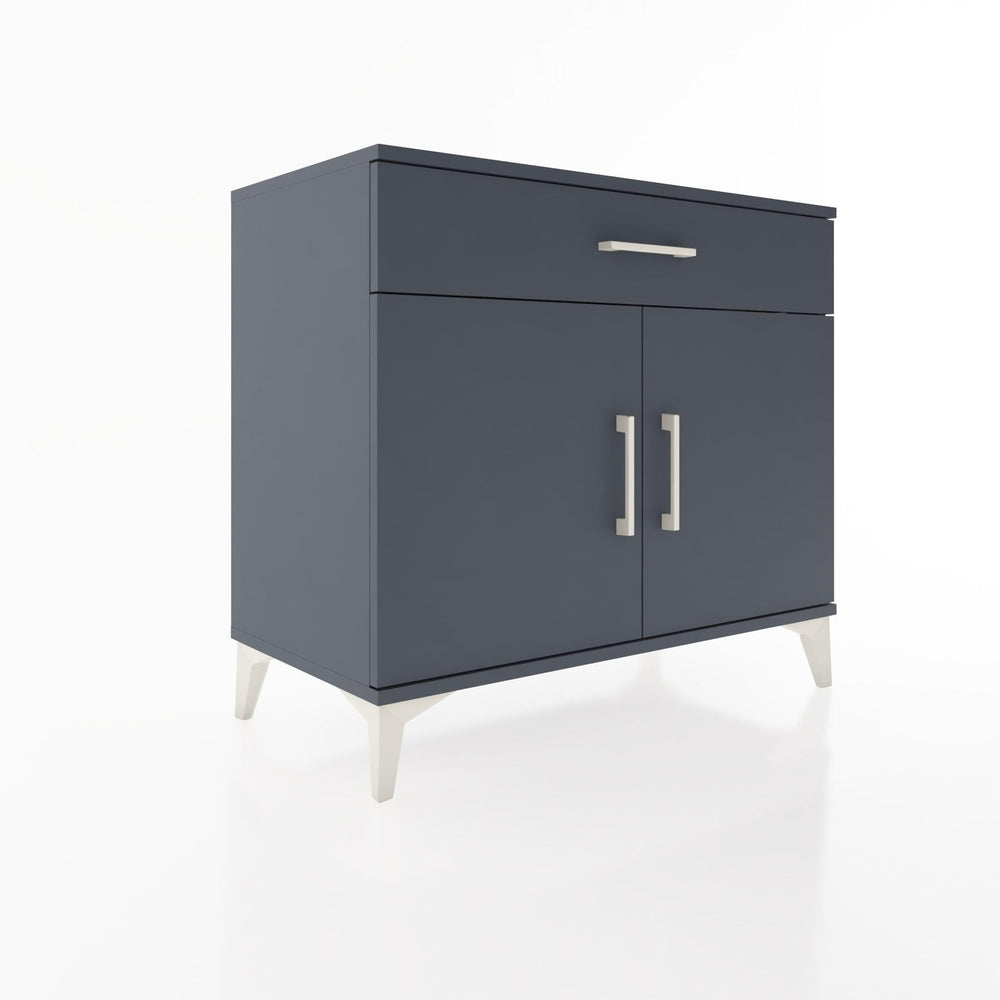 Woodntry Modular Dresser Anthracite 88x44x68 cm with Cover and Drawer KC8-2