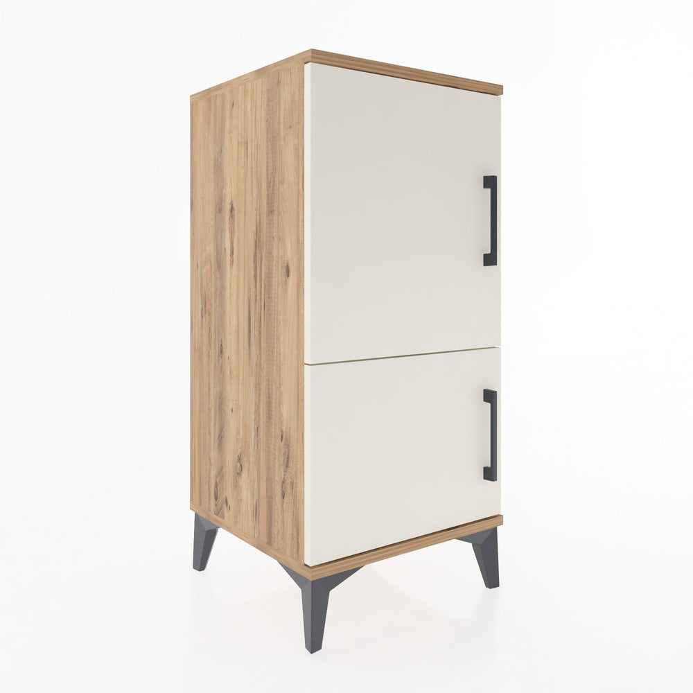 Woodntry Modular Nightstand Pine 44x44x84 cm With Cover K30-3