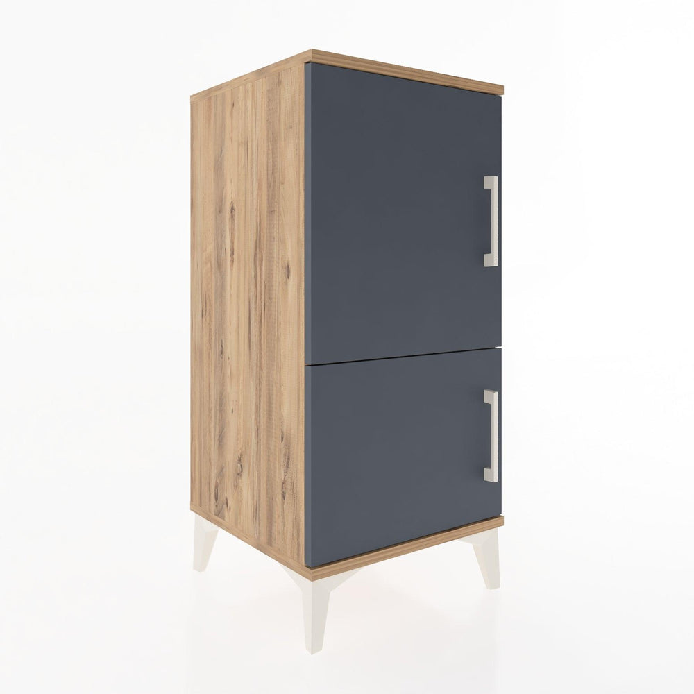 Woodntry Modular Nightstand Pine 44x44x84 cm With Cover K30-3