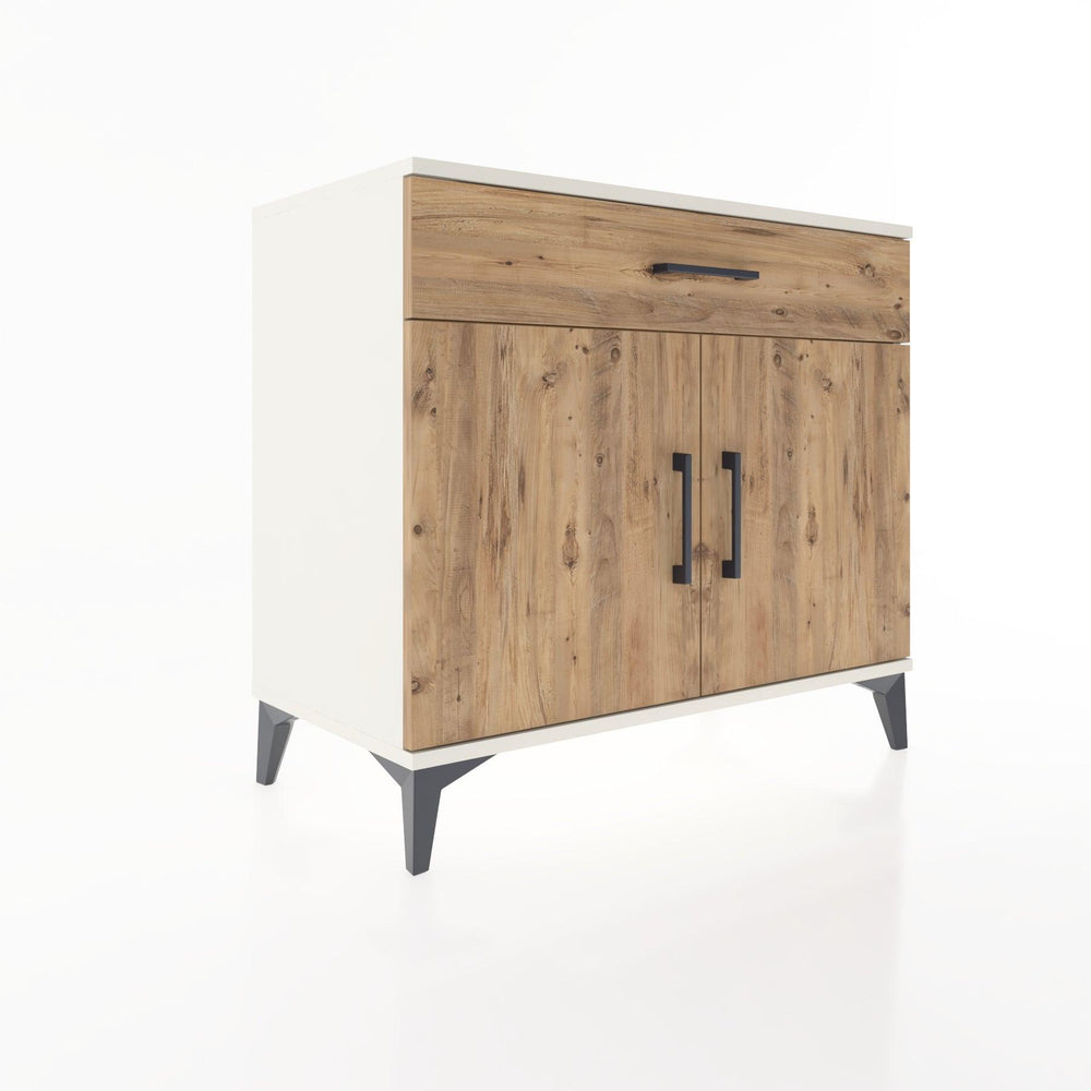 Woodntry Modular Dresser Moonstone 88x44x68 cm with Cover and Drawer KC9-1