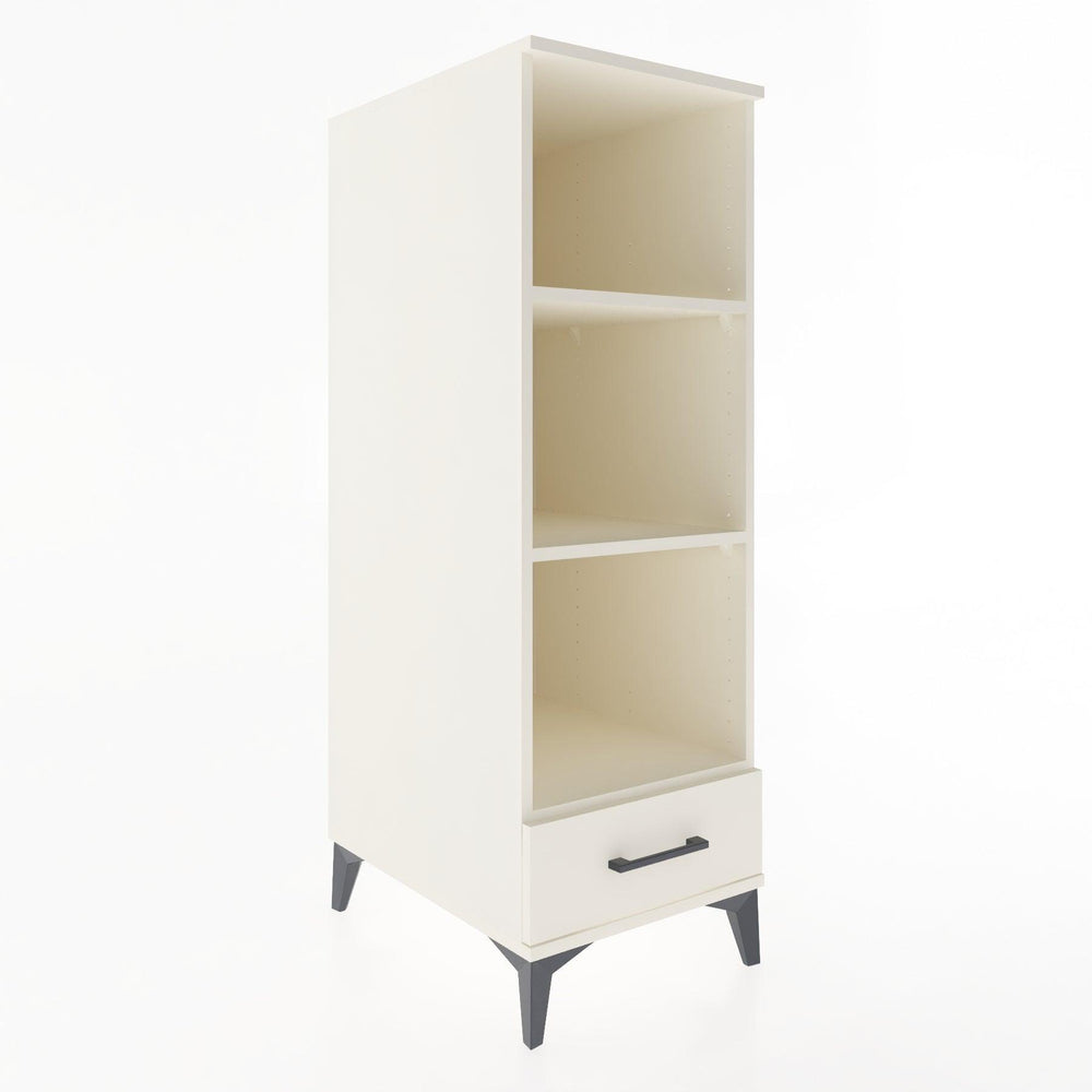 Woodntry Modüler Dolap Aytaşı 44x30x122 cm Çekmeceli ve Raflı CR109-1