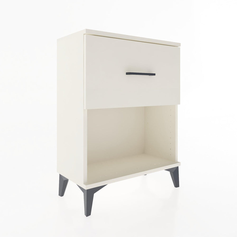 Woodntry Modüler Komodin Aytaşı 60x30x68 cm Çekmeceli ve Raflı CR10-1