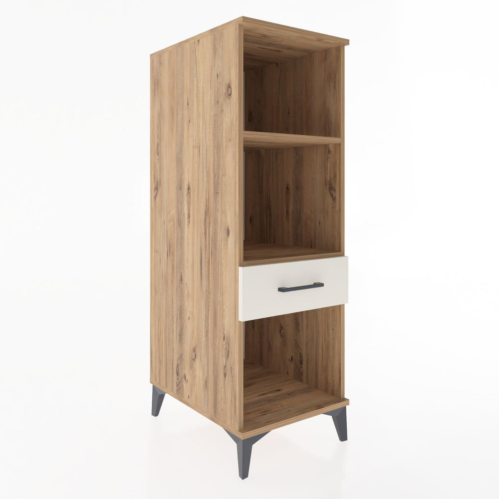 Woodntry Modular Cabinet Pine 44x59x122 cm with Drawers and Shelves CR110-3