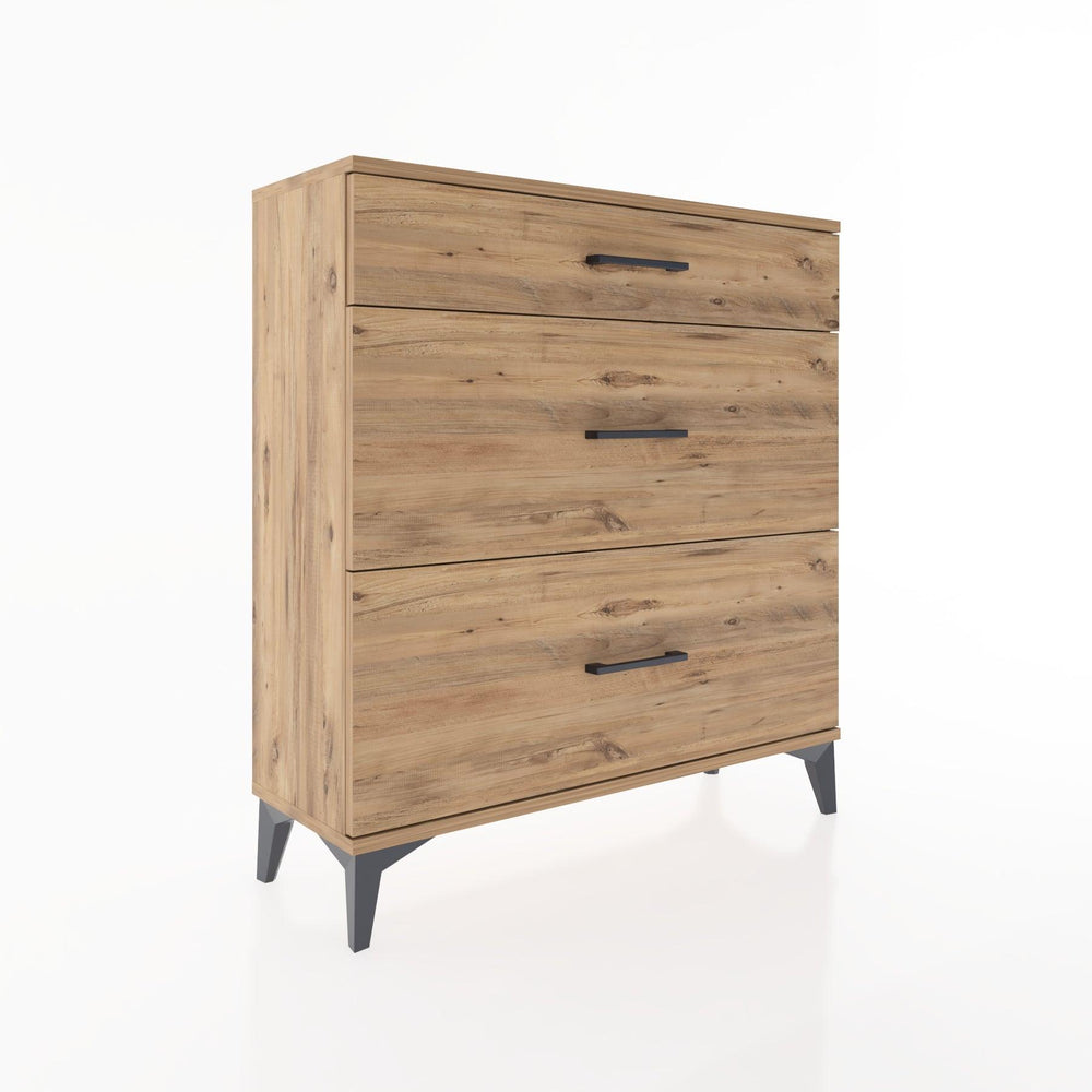 Woodntry Modüler Şifonyer Çam 88x30x84 cm Çekmeceli C10-3