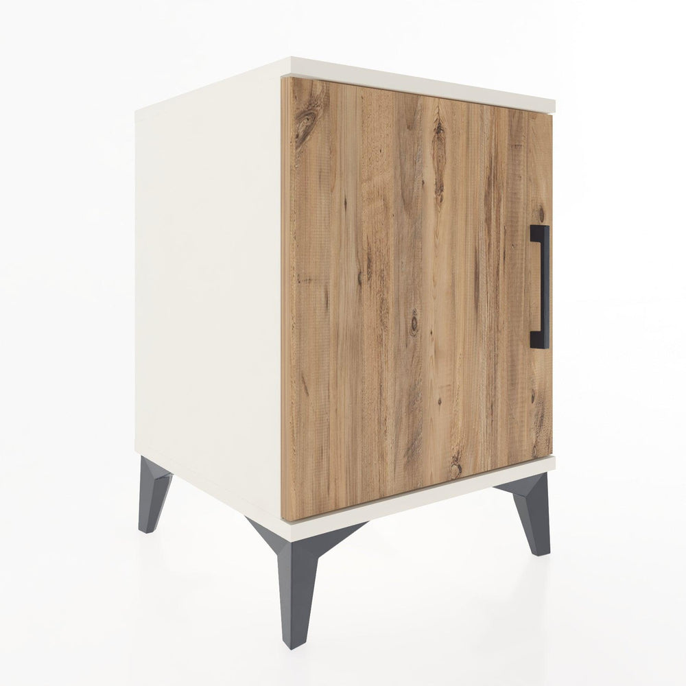 Woodntry Modular Nightstand Moonstone 44x44x52 cm with Lid K11-1
