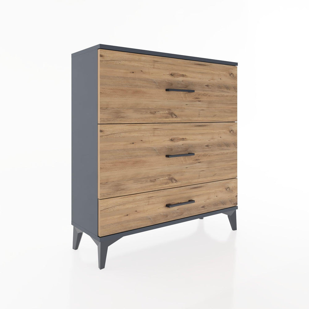 Woodntry Modular Dresser Anthracite 88x30x84 cm Drawer C11-2