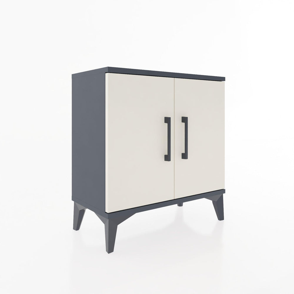 Woodntry Modular Nightstand Anthracite 60x30x52 cm with Lid K11-2