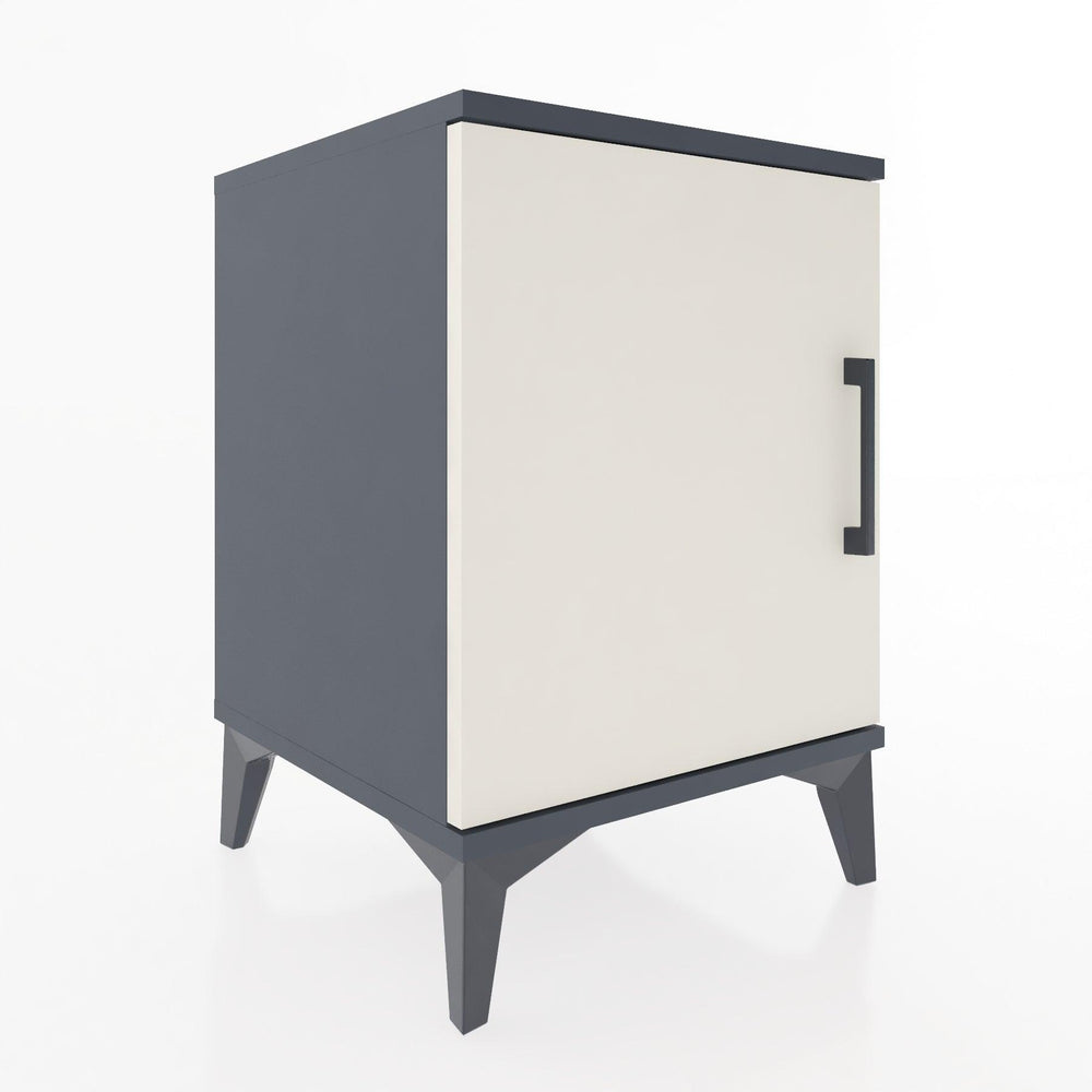 Woodntry Modular Nightstand Anthracite 44x44x52 cm Lidded K11-2