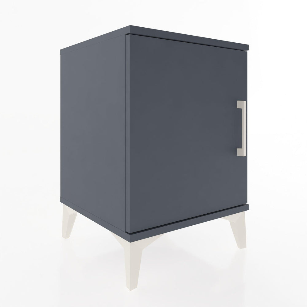 Woodntry Modular Nightstand Anthracite 44x44x52 cm Lidded K11-2