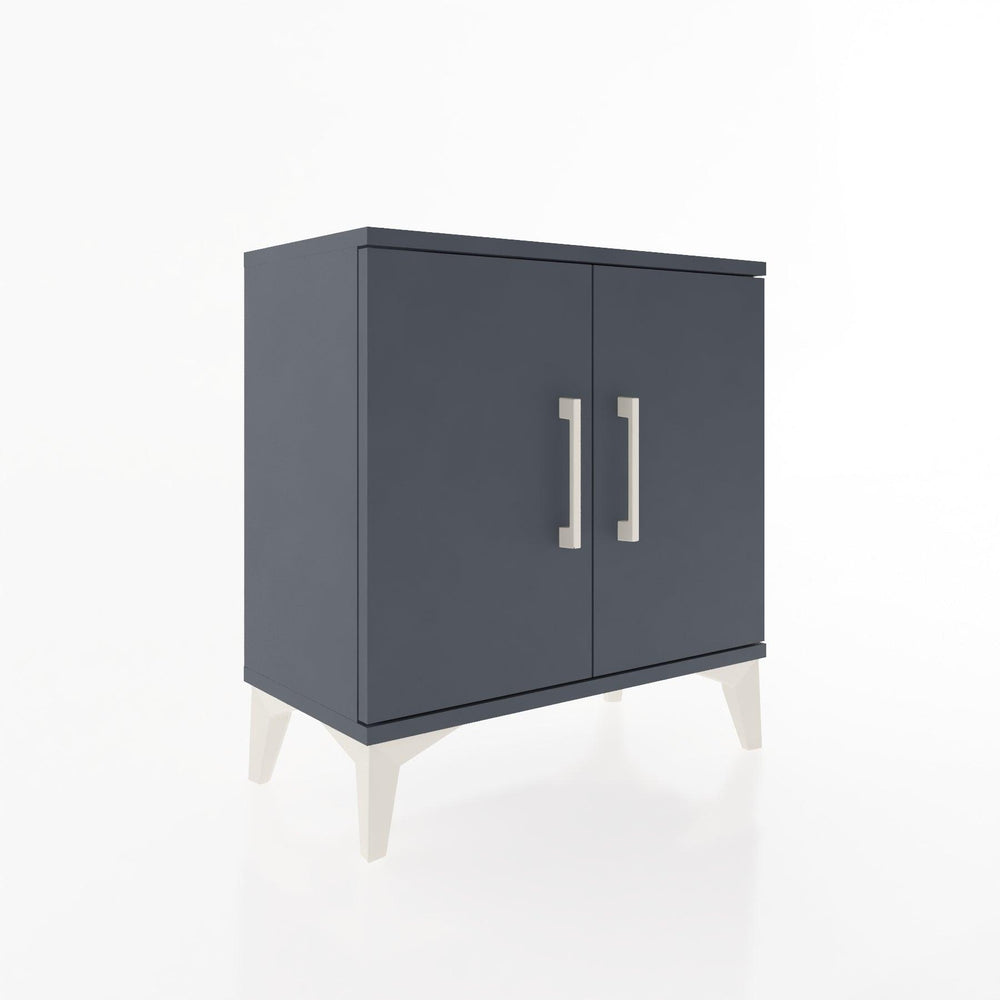 Woodntry Modular Nightstand Anthracite 60x30x52 cm with Lid K11-2