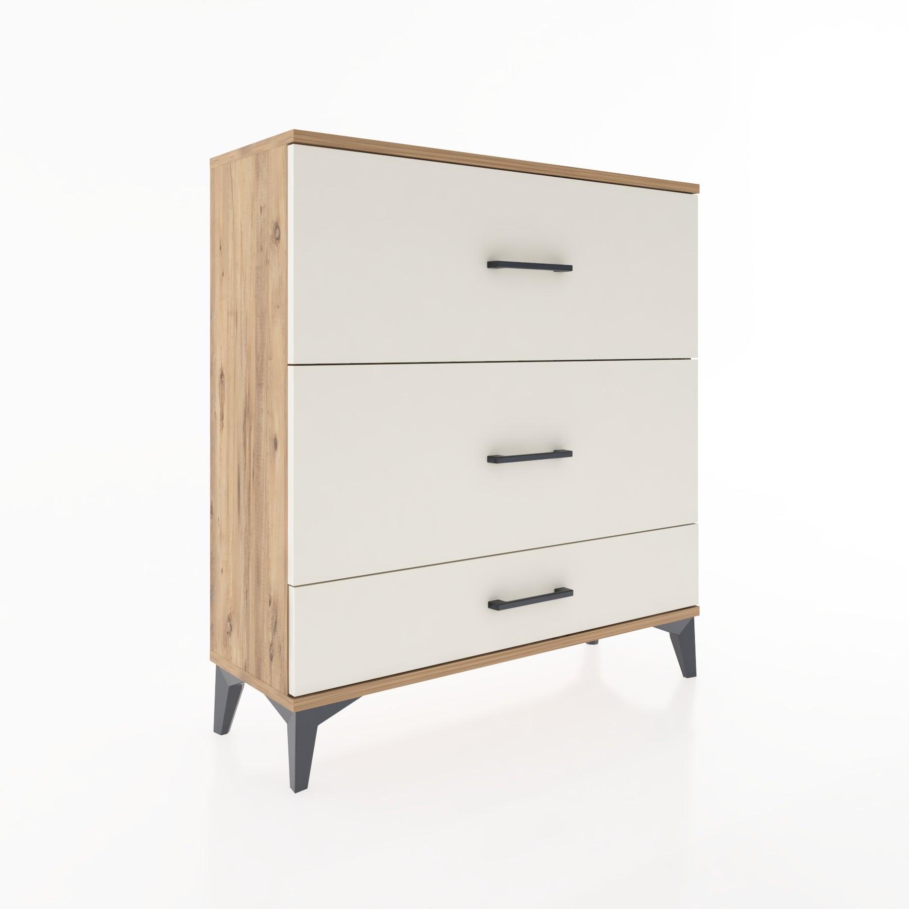 Woodntry Modular Dresser Pine 88x30x84 cm Drawer C11-3