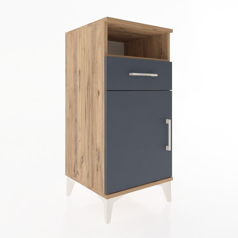 Woodntry Modular Nightstand Pine 44x44x84 cm Functional F33-3