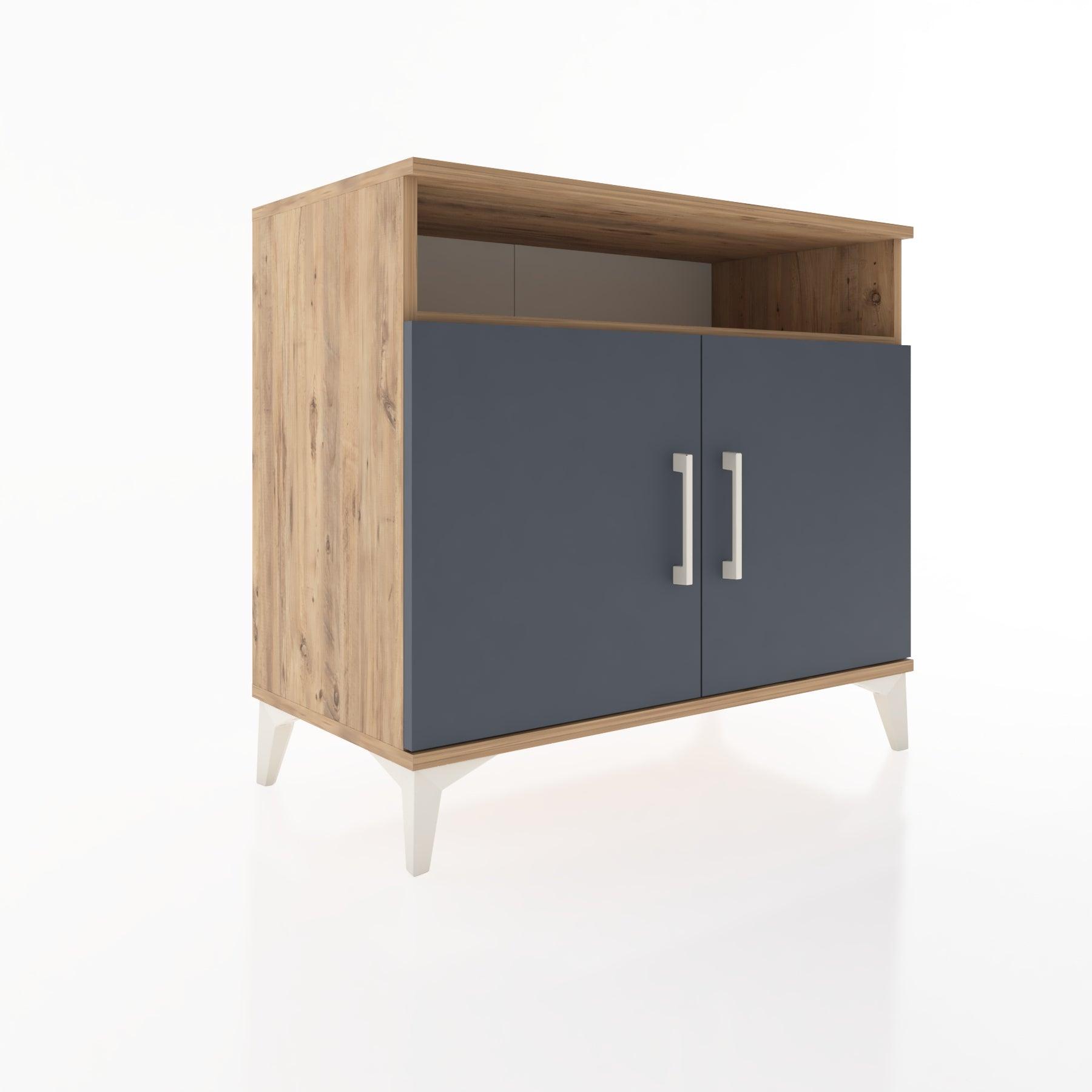 Woodntry Modüler Şifonyer Çam 88x44x68 cm Kapaklı ve Raflı KR11-3