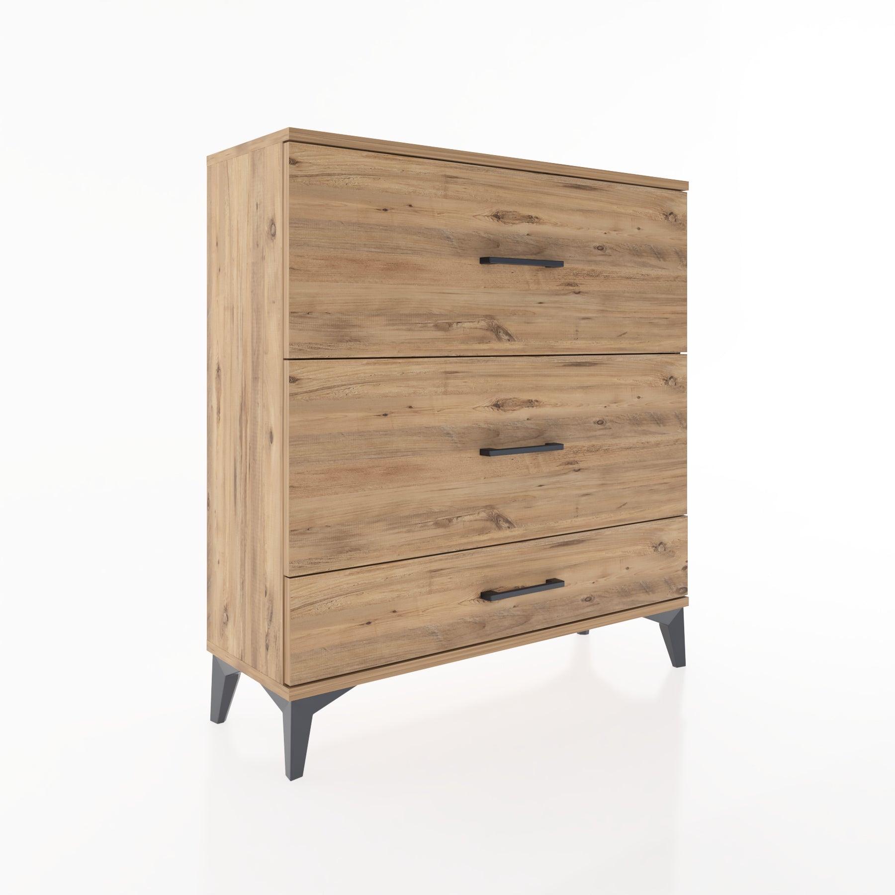 Woodntry Modular Dresser Pine 88x30x84 cm Drawer C11-3